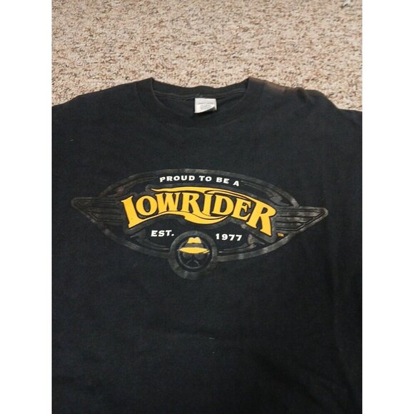 Men's 90s Lowrider T-Shirt  Apparel & Activewear Size XI Chicano Read!! - Picture 2 of 8